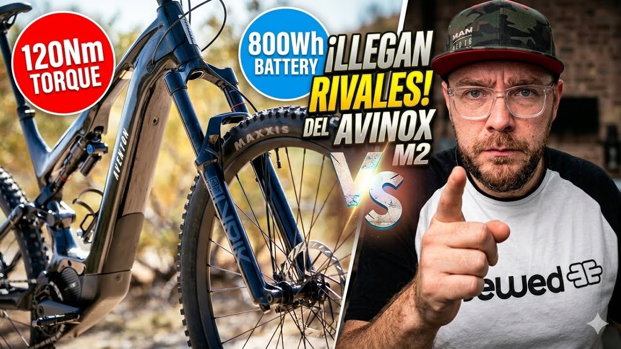 Aventon Current 2026: rival del Avinox M2 con 120 Nm y 800 Wh