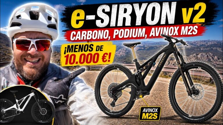 Miniatura eRIDERSeMTB - Forestal e-Siryon v2: carbono, Podium y Avinox M2S