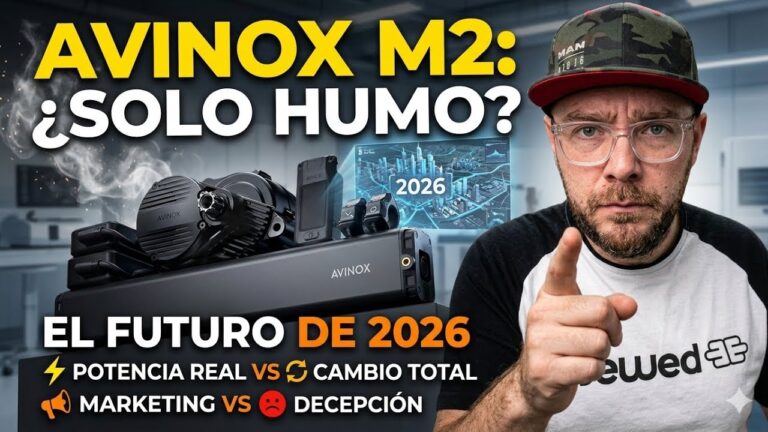 Miniatura eRIDERSeMTB - Avinox M2: qué es humo y qué puede cambiarlo todo