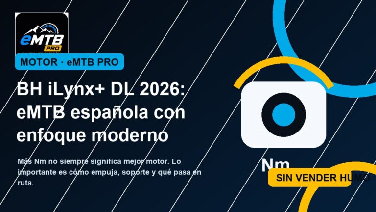 BH iLynx+ DL 2026: eMTB española con enfoque moderno