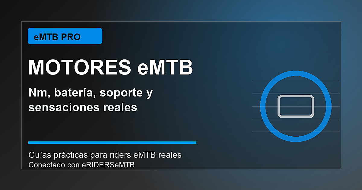 Motores eMTB: no compres solo por Nm