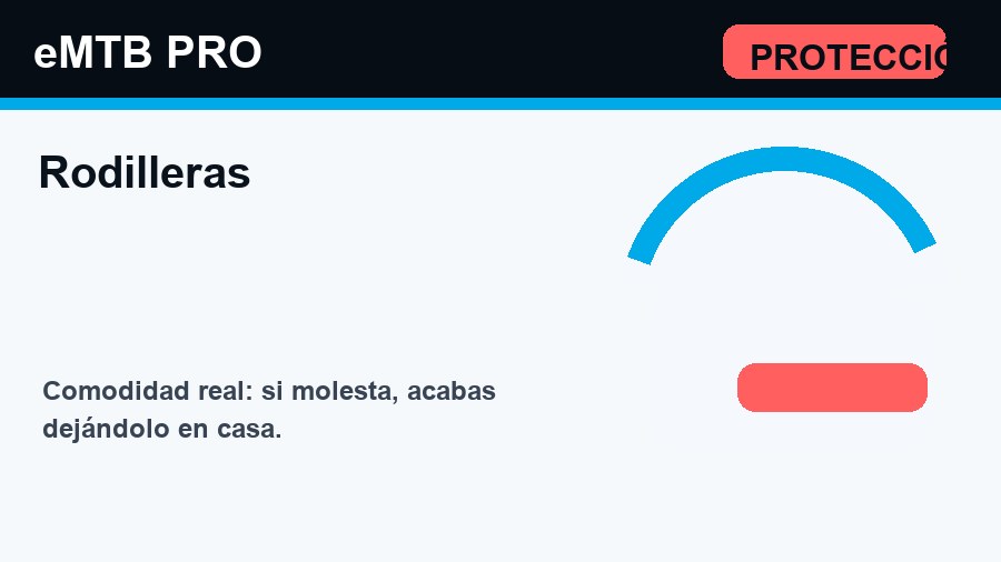 Protecciones eMTB: casco, rodilleras y guantes sin tirar el dinero lectura crítica