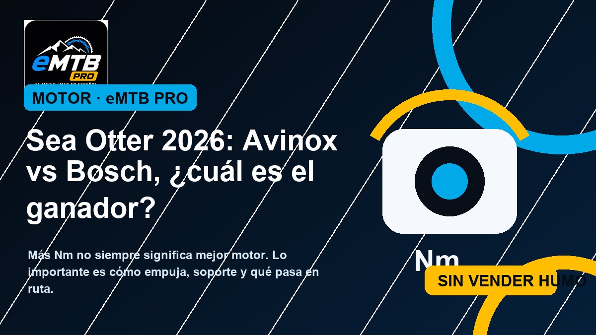 Sea Otter 2026: Avinox vs Bosch, ¿cuál es el ganador?
