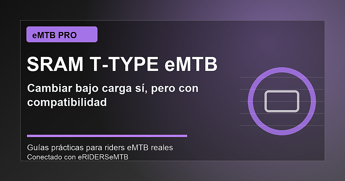 Transmisión eMTB: compatibilidad y coste real