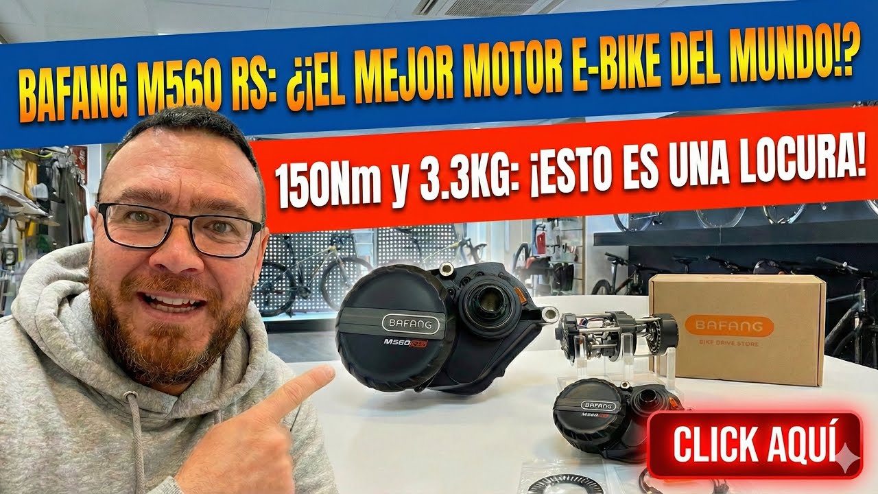 Bafang M560RS: el motor de 150 Nm que aprieta la guerra eMTB