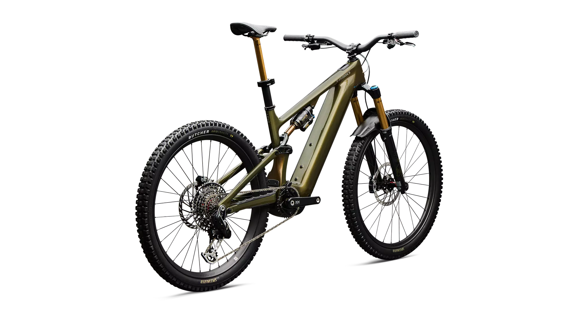 Zona trasera: transmisión T-Type, rueda 27,5 y mucho material premium que también cuesta mantener.