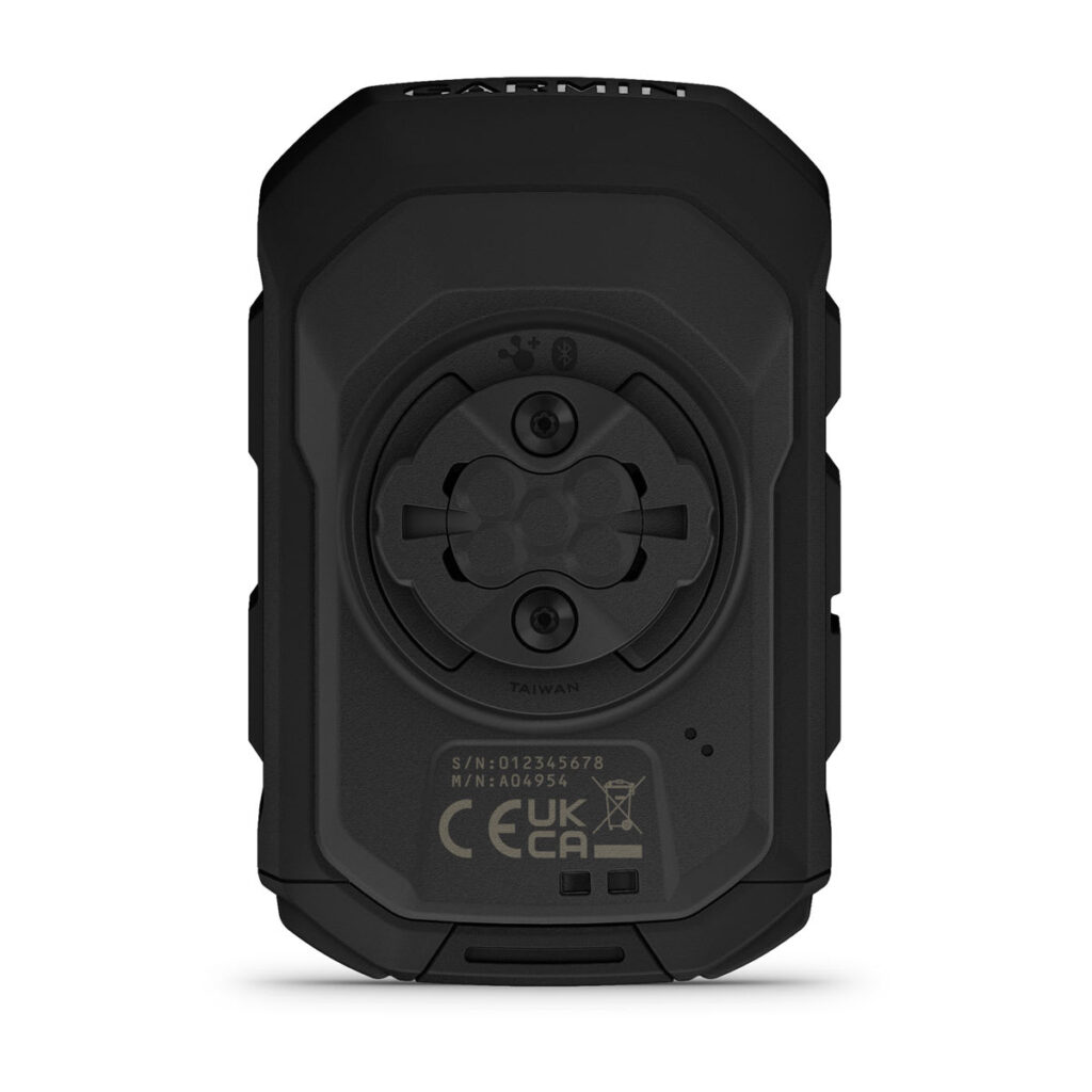 Parte posterior del Garmin Edge MTB con anclaje al soporte