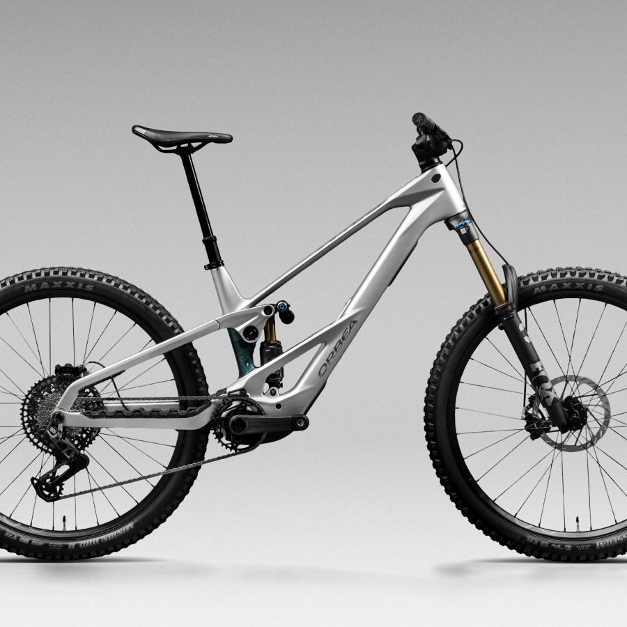 Orbea Wild LT MY2027, vista de estudio del cuadro y la suspensión