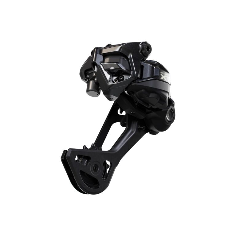 Cambio Shimano DEORE XT Di2 RD-M8250-SGS visto en tres cuartos