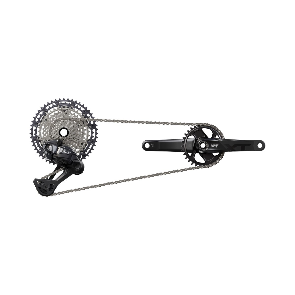 Conjunto de transmisión Shimano XT M8200 de catálogo para MTB