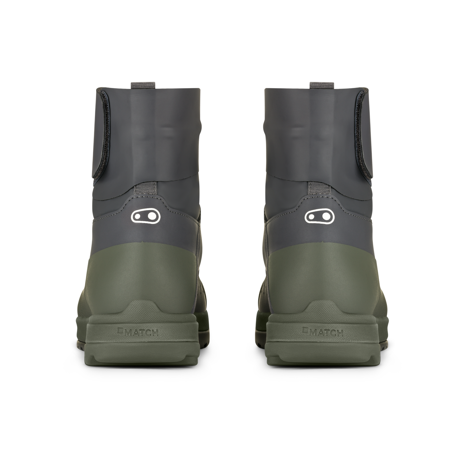Back of the Mallet Trail Seal Shoes