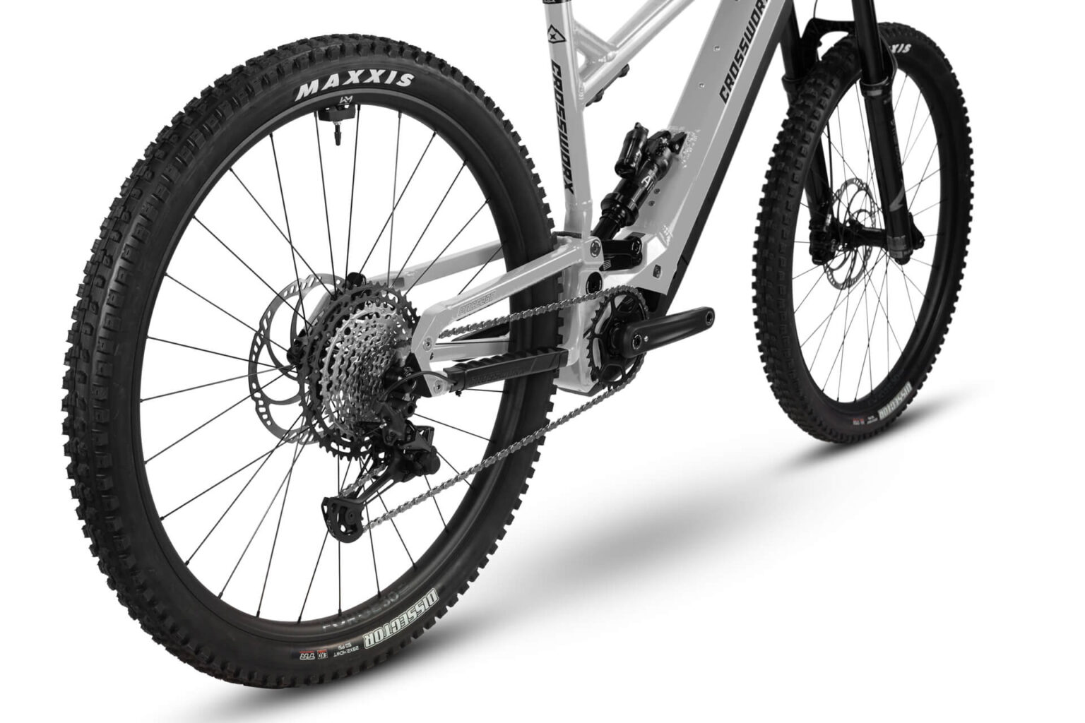 Drivetrain, rear wheel and suspension of the CrossWorx PACE290