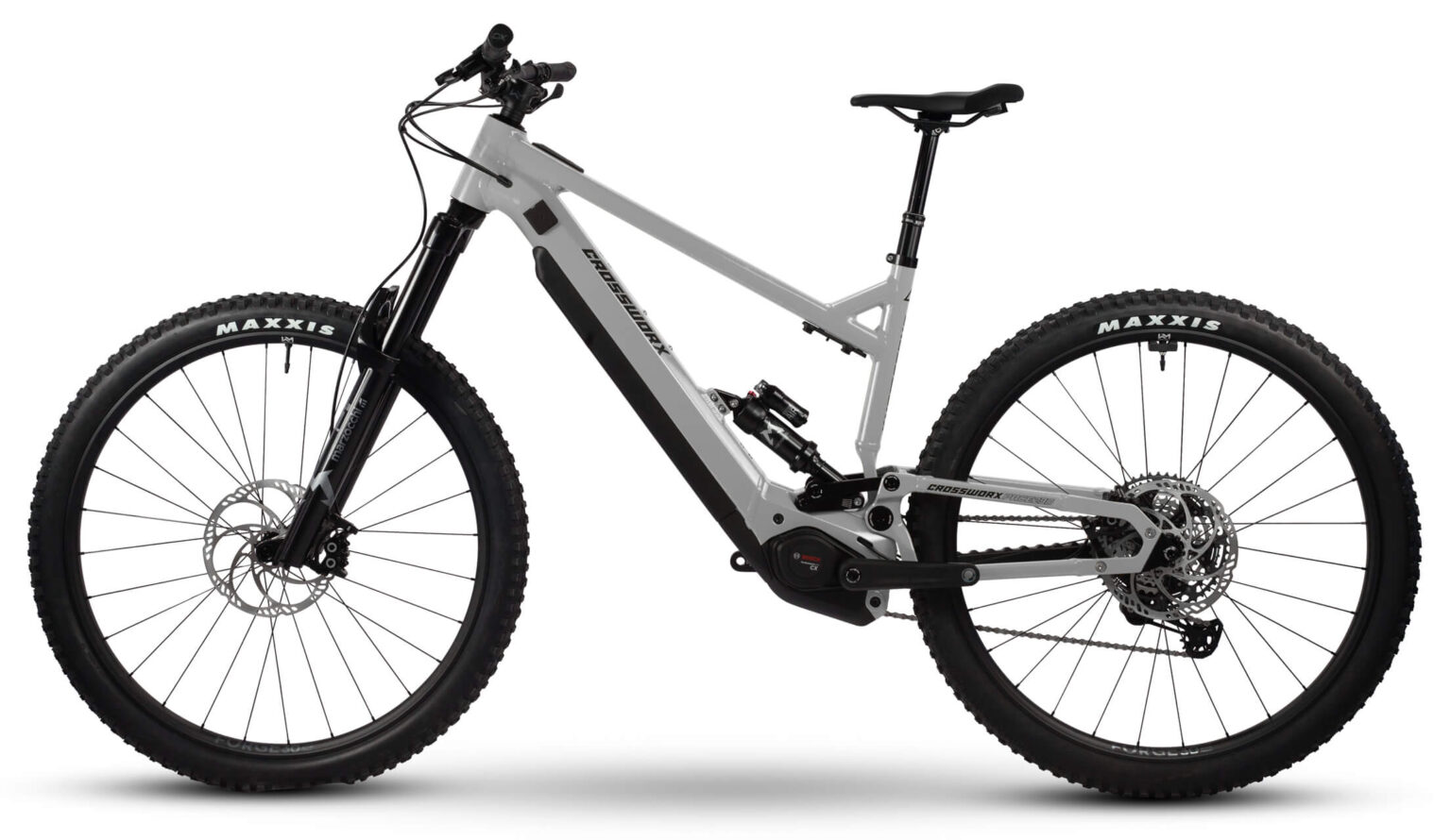 Full view of the CrossWorx PACE290 from the Bosch motor side
