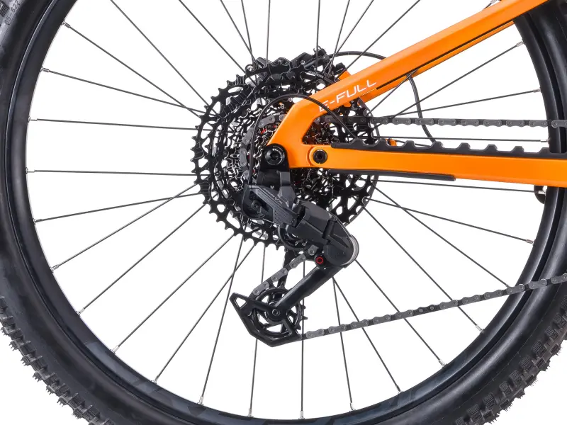 SRAM S100 Eagle drivetrain on the Crussis e-Full AX CARB 9.12 REM
