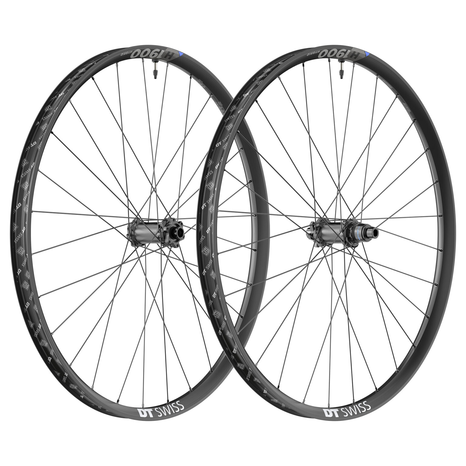 Ruedas DT Swiss H 1900 SPLINE completas con sus bujes y llantas