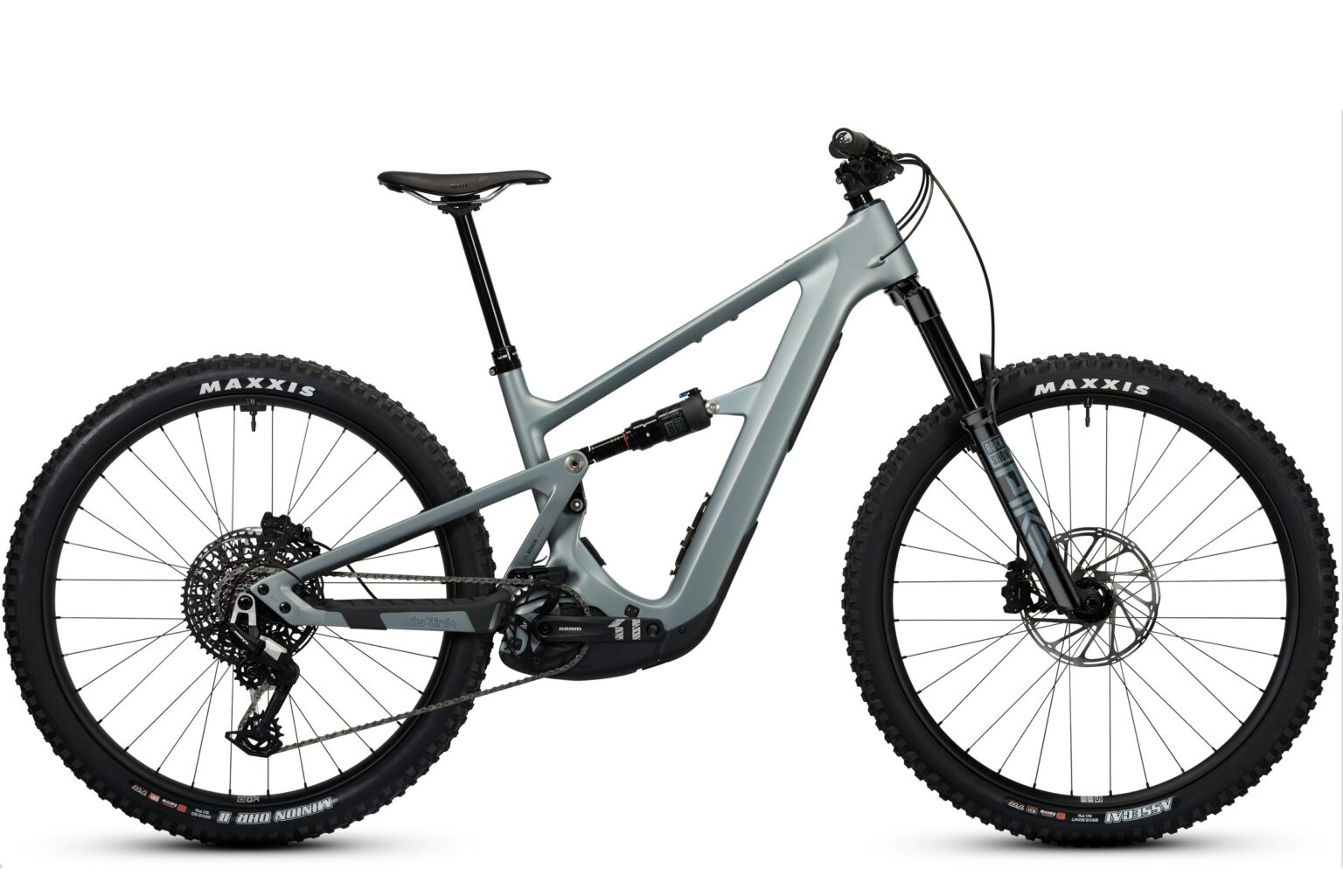 Complete silver Ibis Oso S V2 in side view