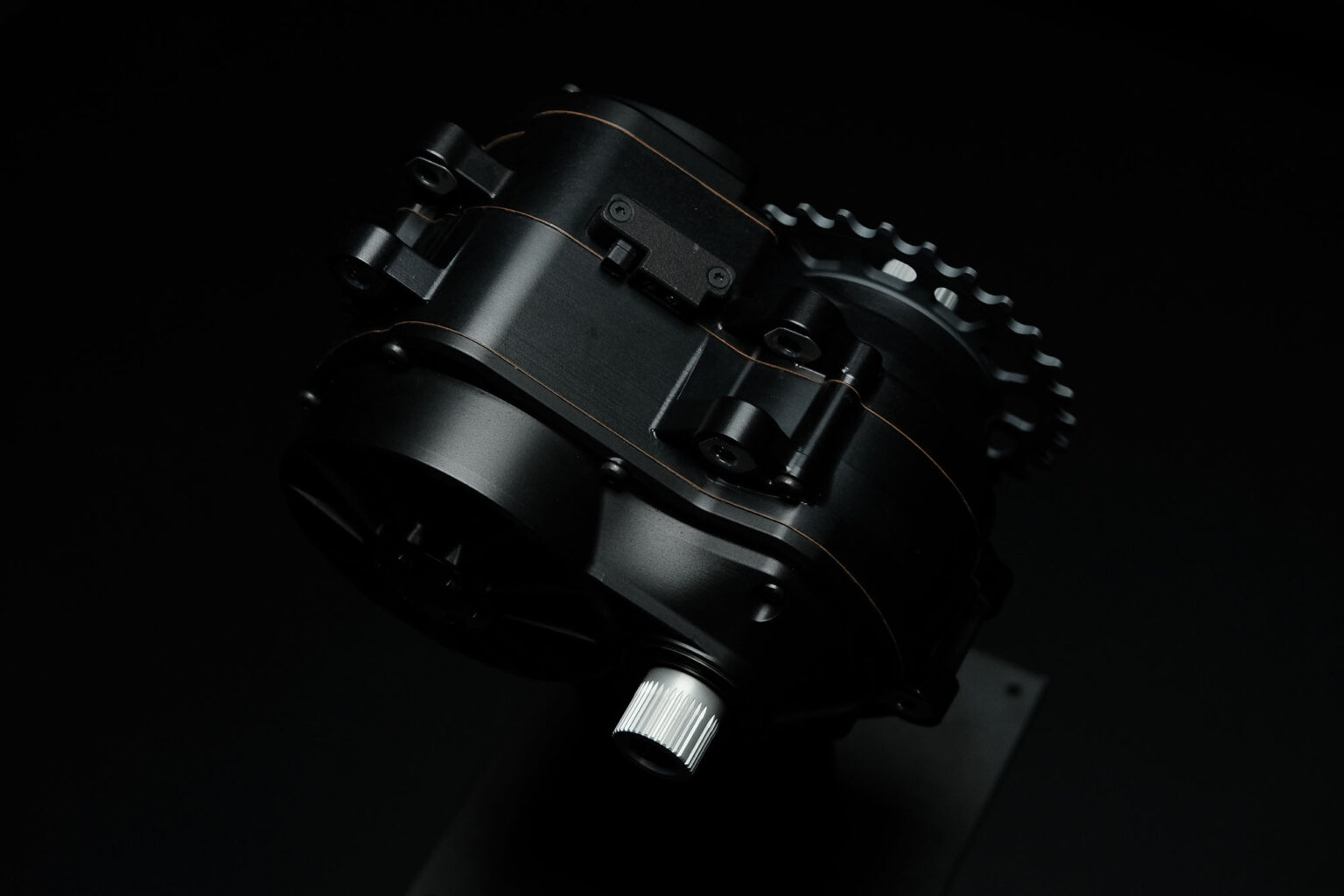 Intradrive GD8 viewed from the axle and output sprocket side
