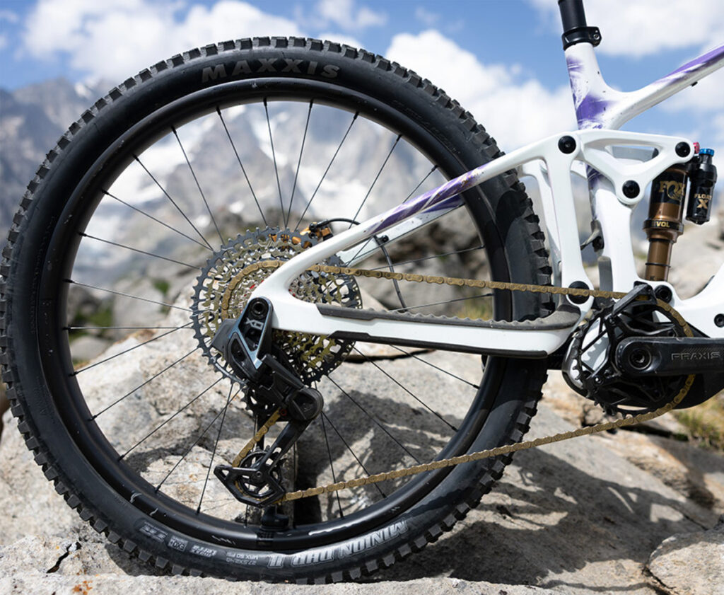 Drivetrain and rear wheel of the Liv Intrigue Advanced E+ 0