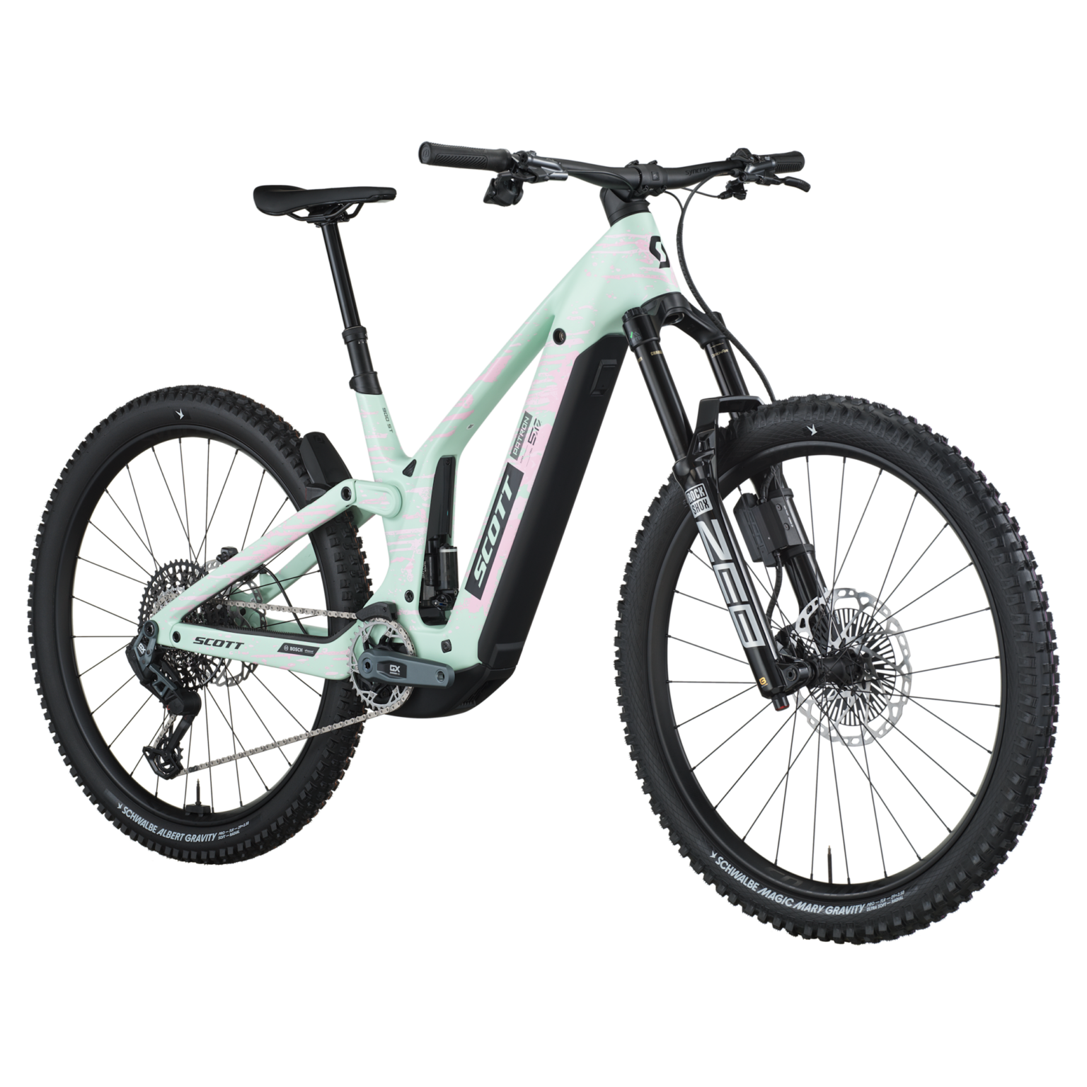 Three-quarter view of the complete SCOTT Patron ST 900
