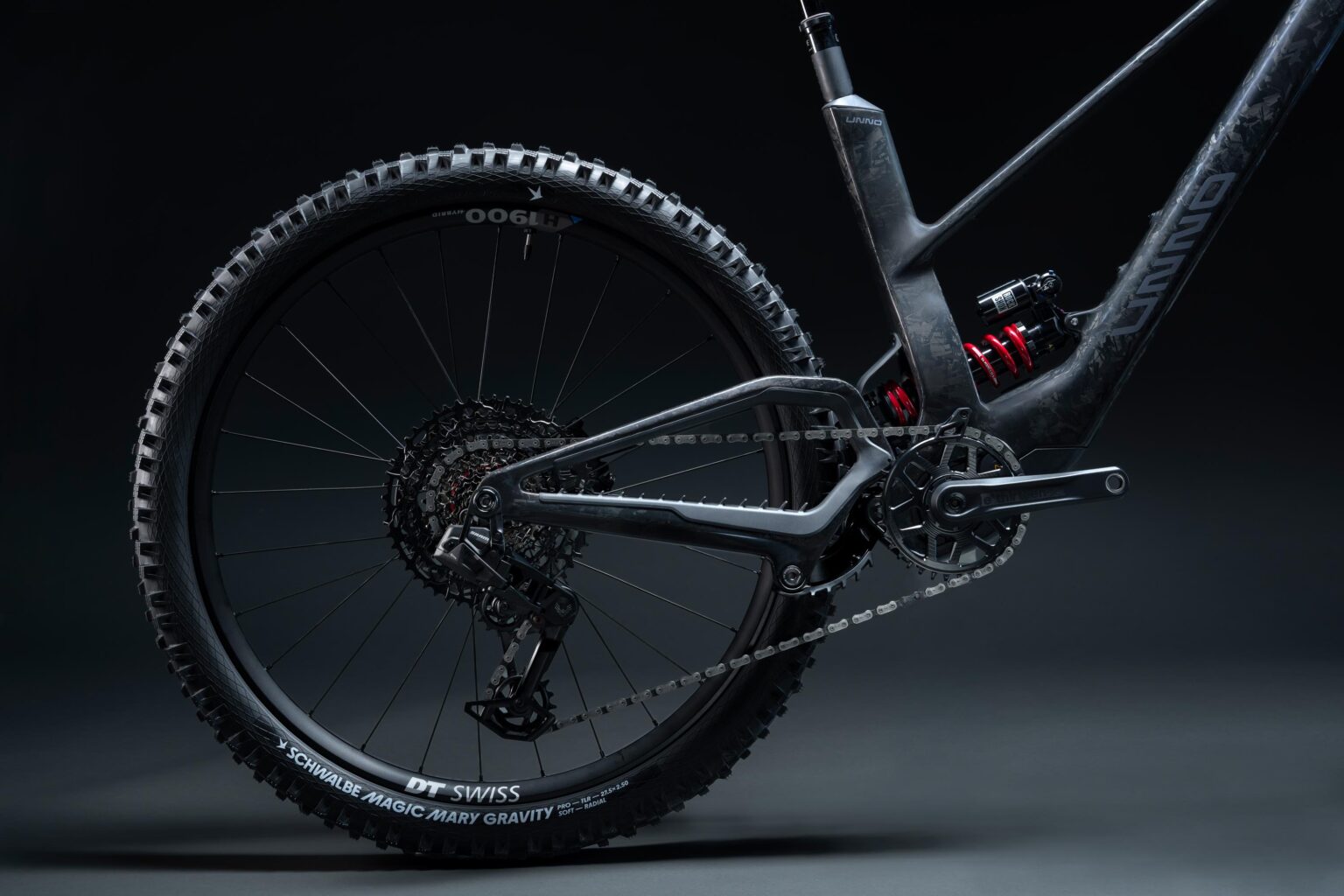 Drivetrain SRAM S1000 Eagle AXS of the UNNO MITH Race RS