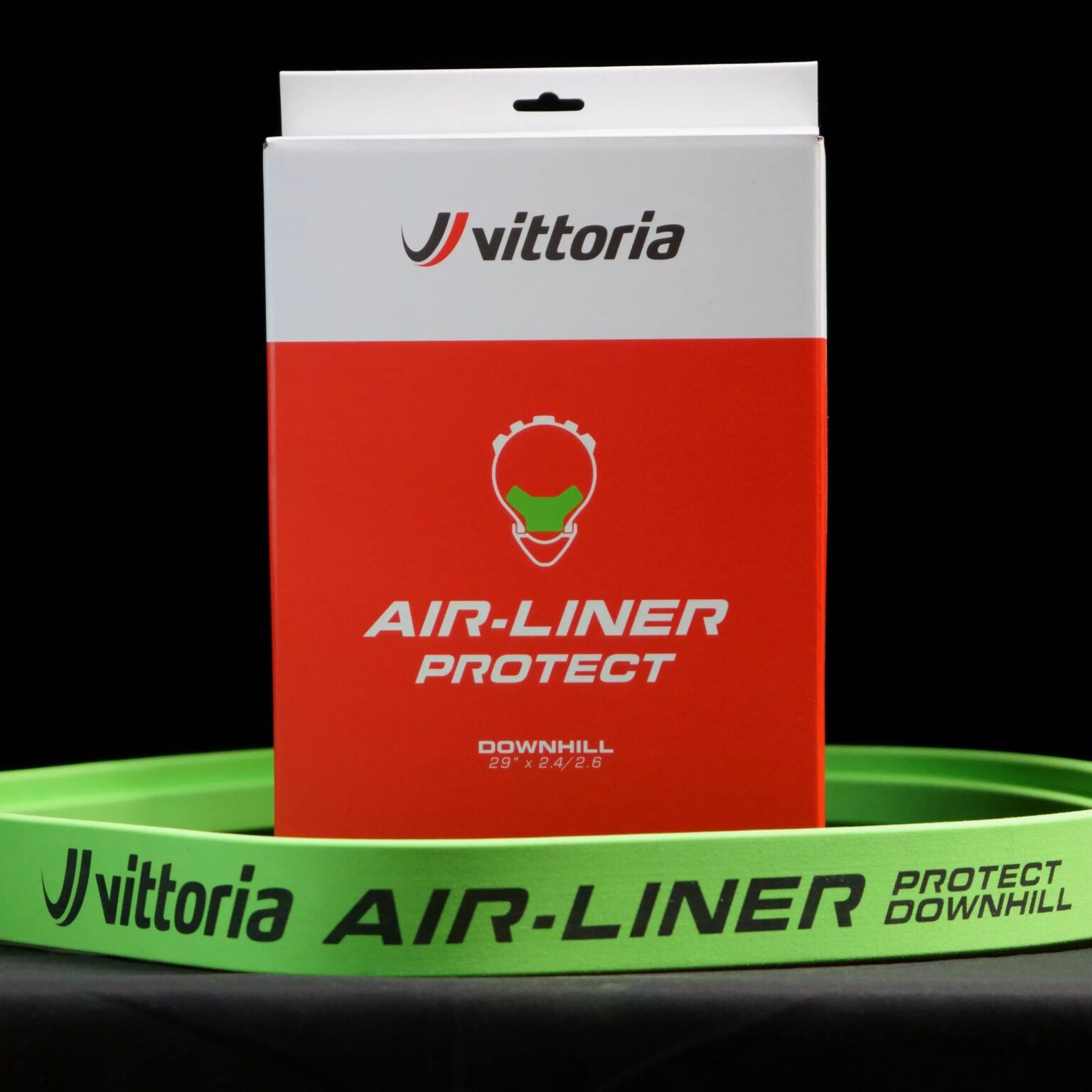 Vittoria Air-Liner Protect Downhill Ring with its packaging