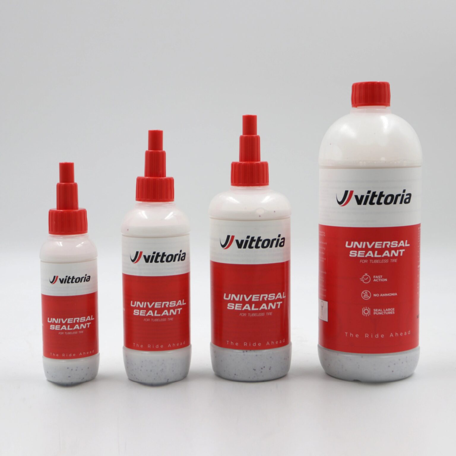 Vittoria Universal Tubeless Tyre Sealant packs of various sizes